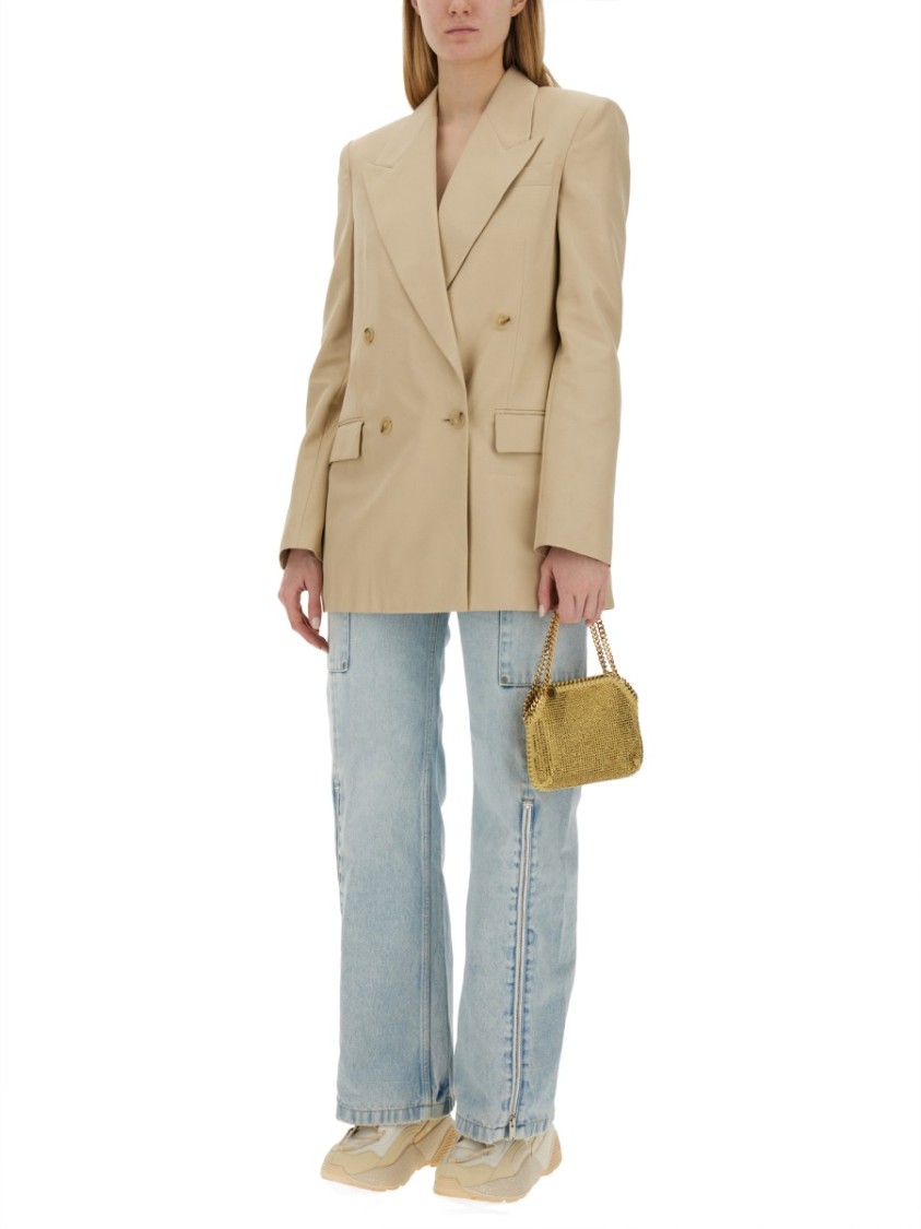 Stella Mccartney Cargo Jeans In Blue