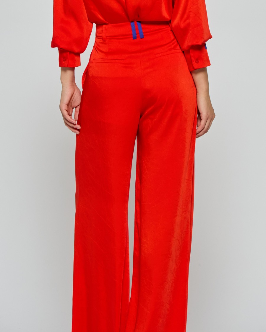 SERENA BUTE SERENA BUTE BUTE TROUSER '25 WITH HIGH WAIST AND FLOWING WIDE-LEG DESIGN