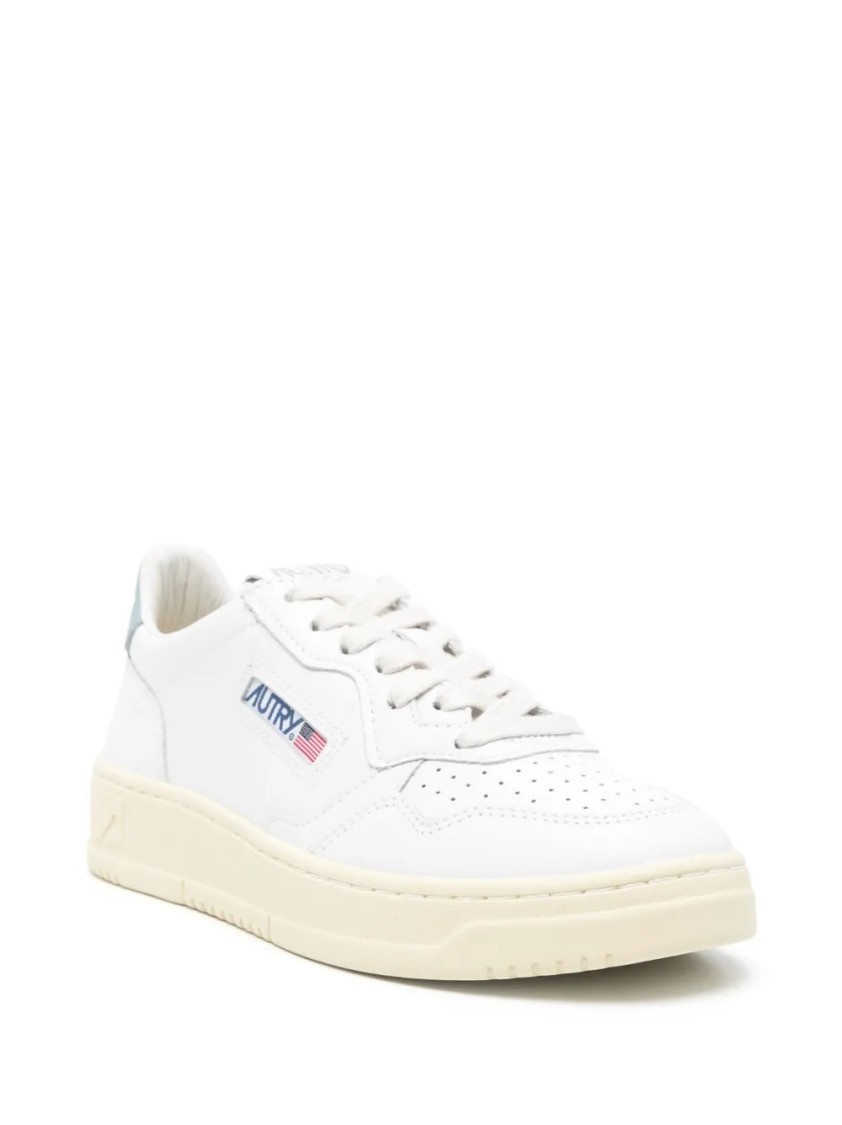 Autry Medalist Classic White Low-top Sneakers In Multi