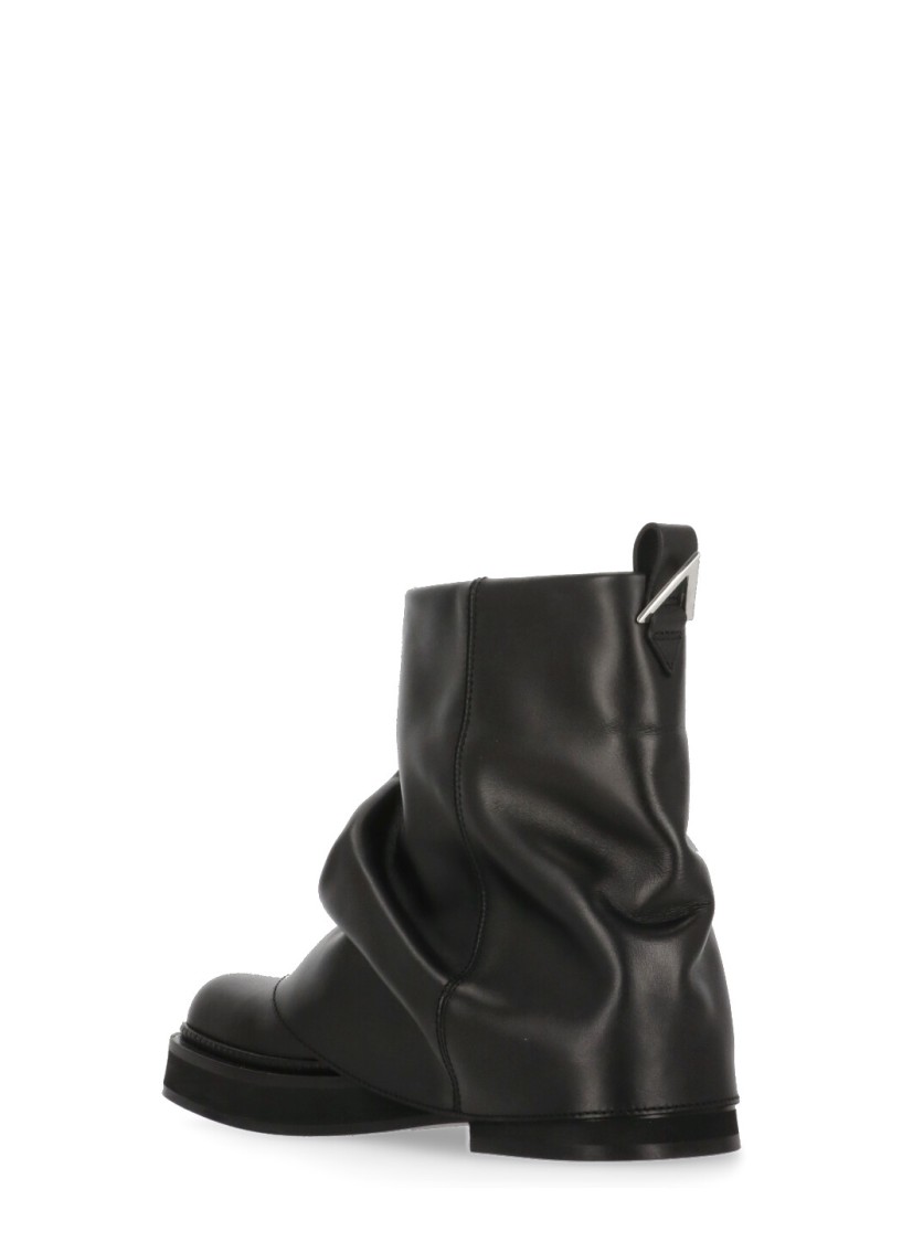 Shop Attico The Robin Mini Boots In Black