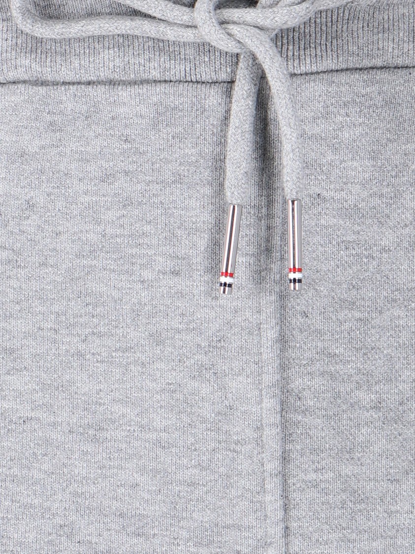 Thom Browne 4-bar Sweat Pants In Gray
