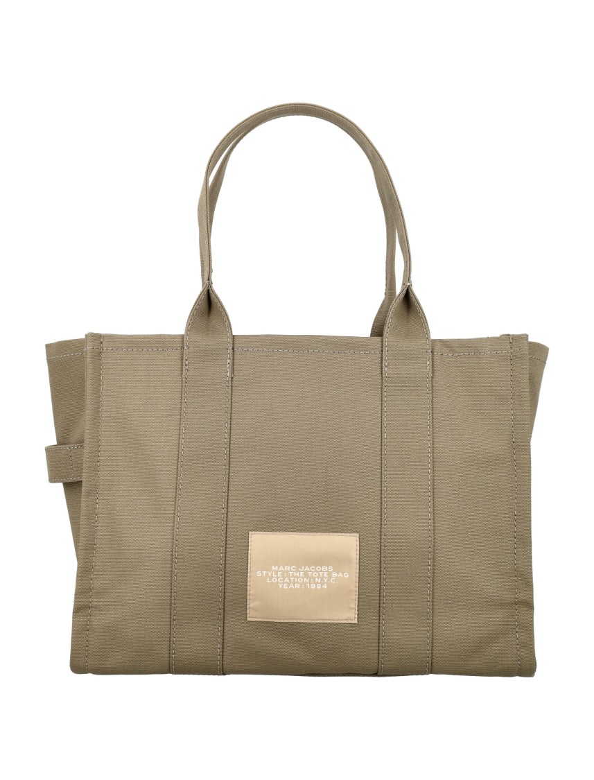 Marc Jacobs The Large Canvas Tote Bag In Green