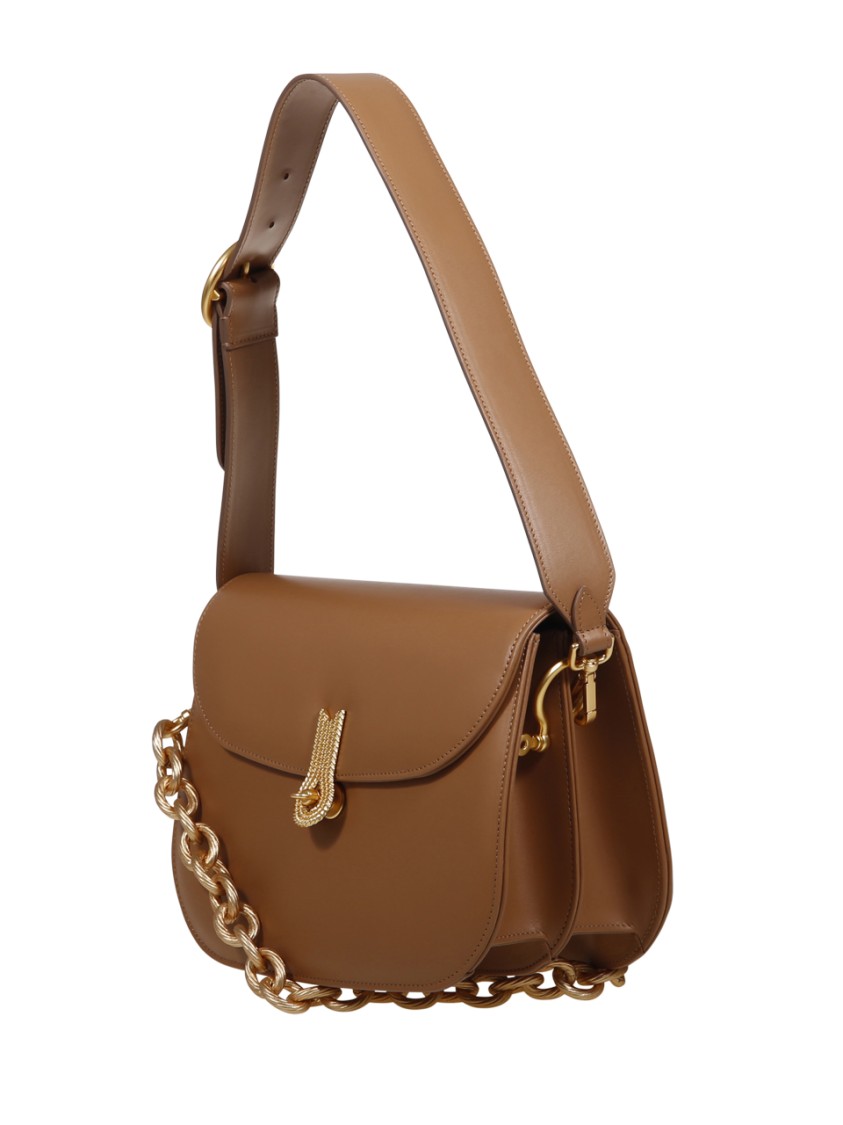 Amato Daniele Queen Cacciatora Bag In Brown