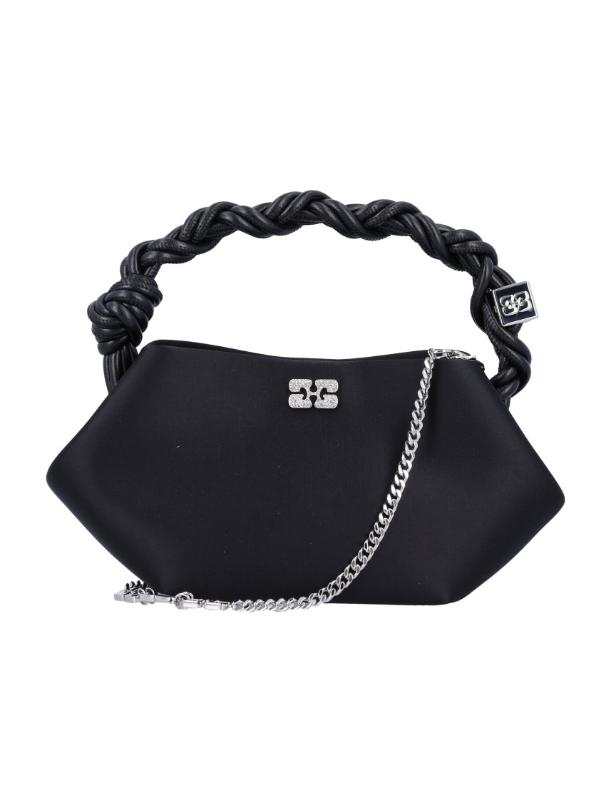 Ganni Satin Mini Bou Bag