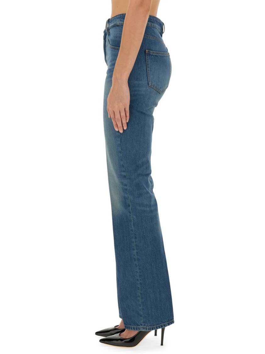 Shop Victoria Beckham Jeans Julia In Blue