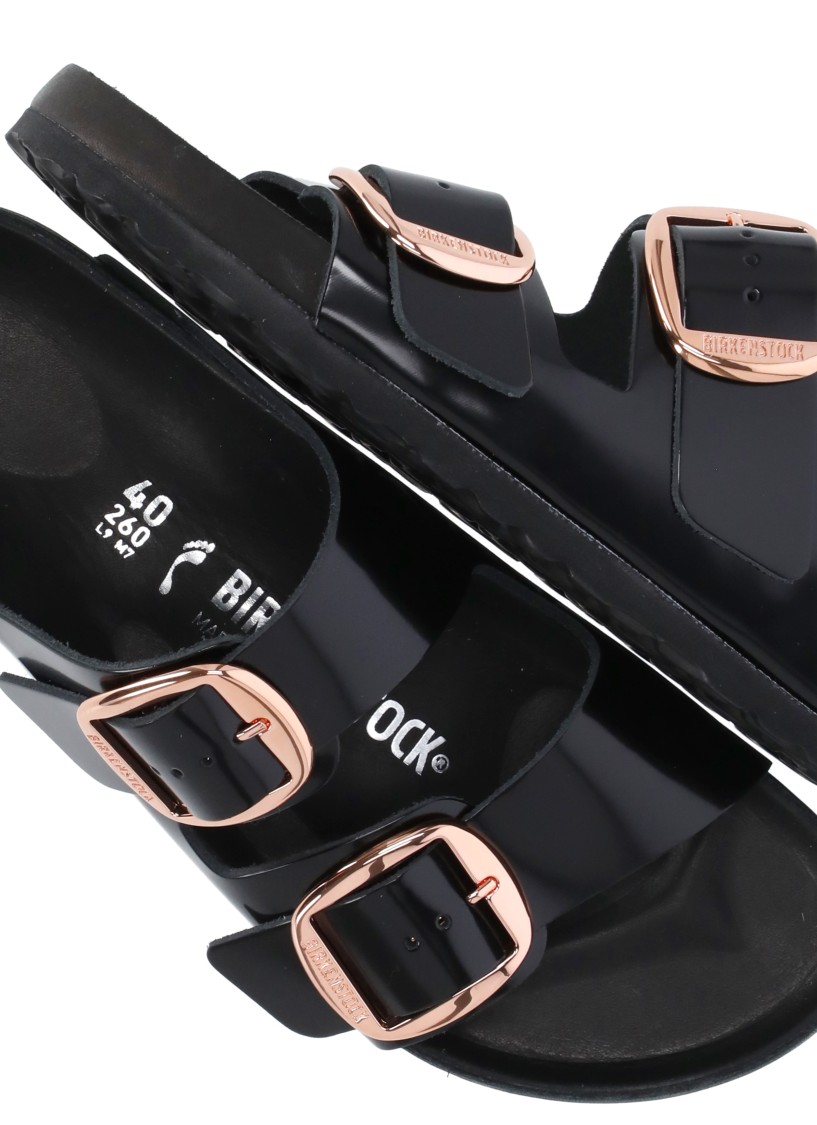 Birkenstock 'arizona Big Buckle Slide In Black