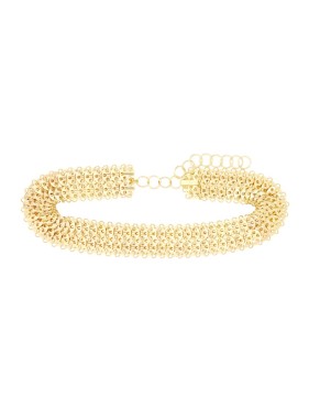 Rabanne Light Gold 1969 Belt in Gold | THE LIST