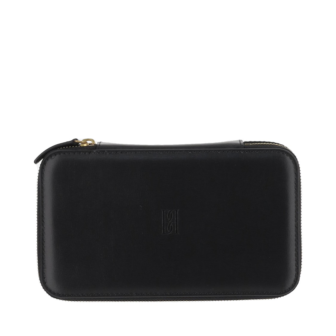 By Malene Birger Leather Blend Beauty Case Bag With Logo