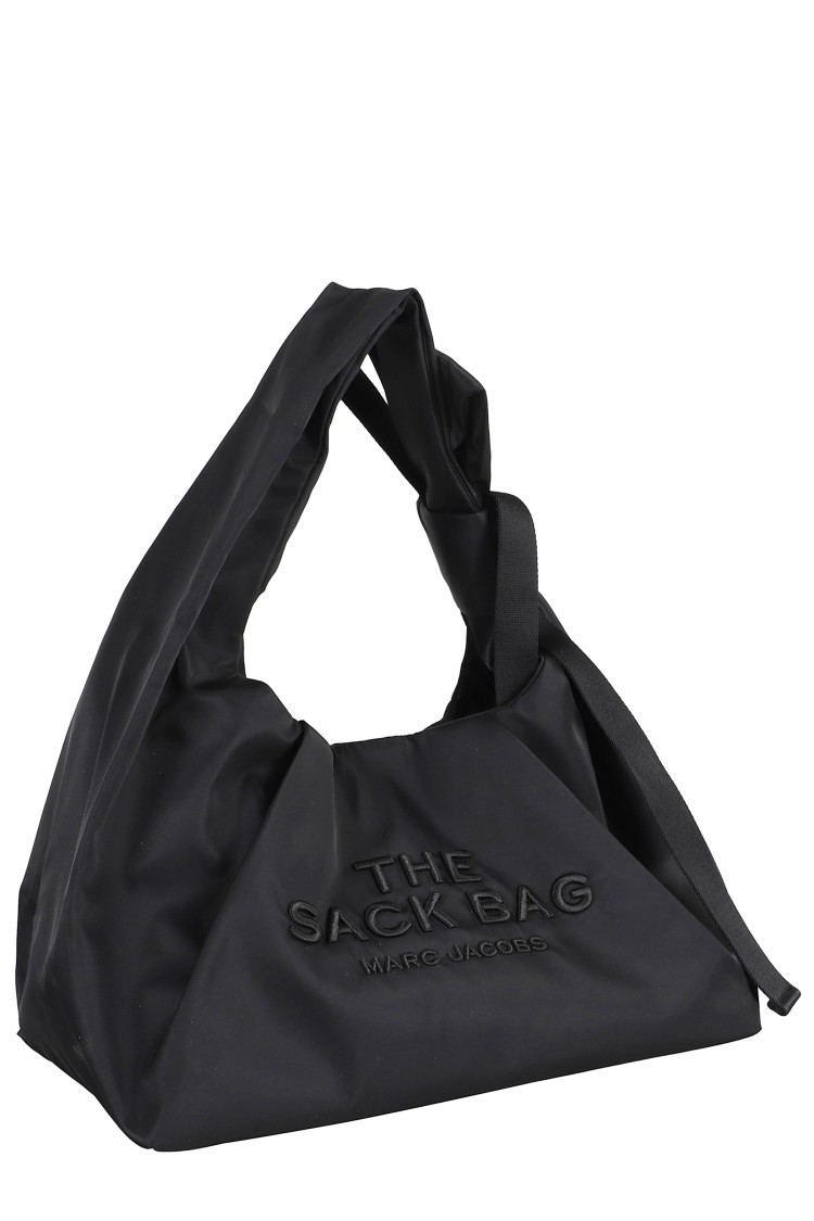 Marc Jacobs The Sack Bag With Bow Detail And Detachable Pouch In Black