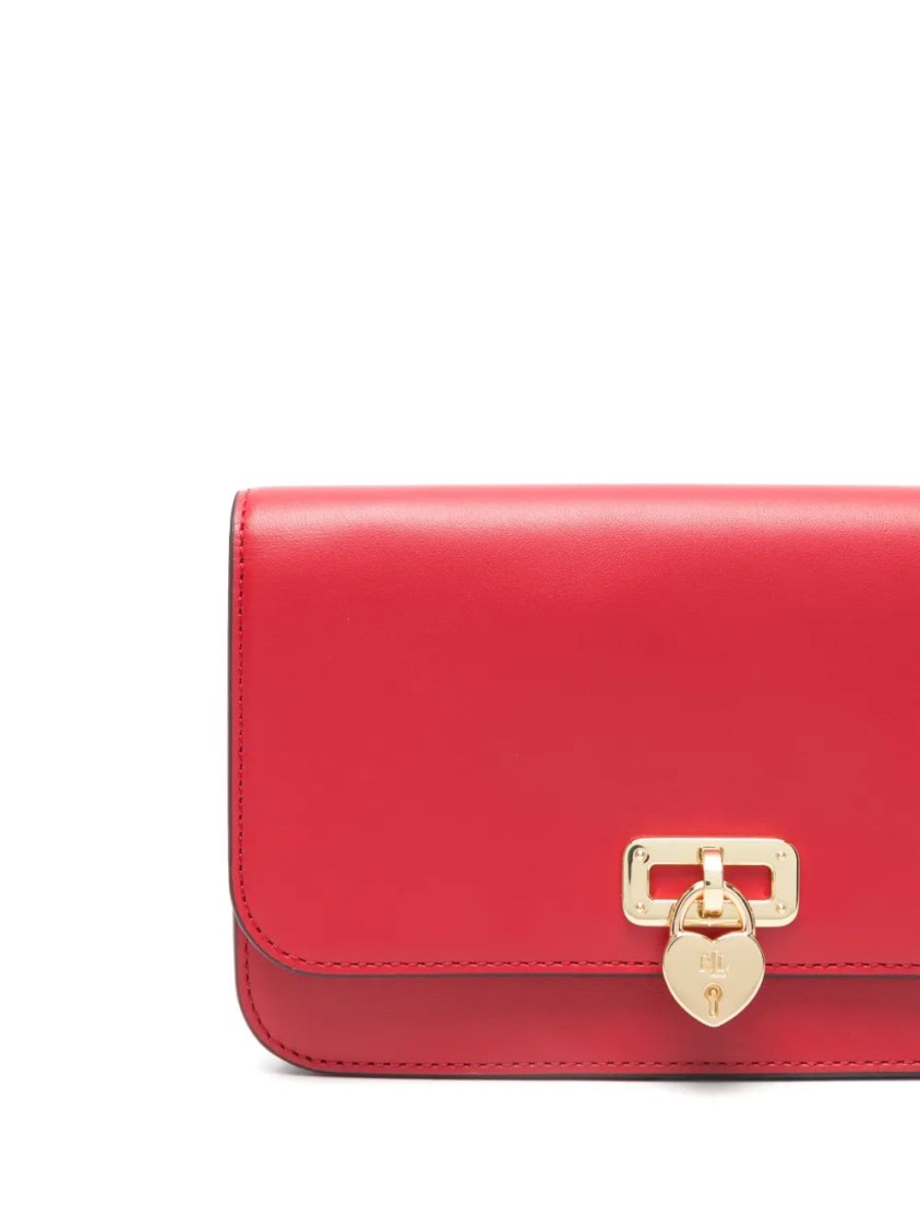 Ralph Lauren Lauren  Wallet On A Chain Large In Red
