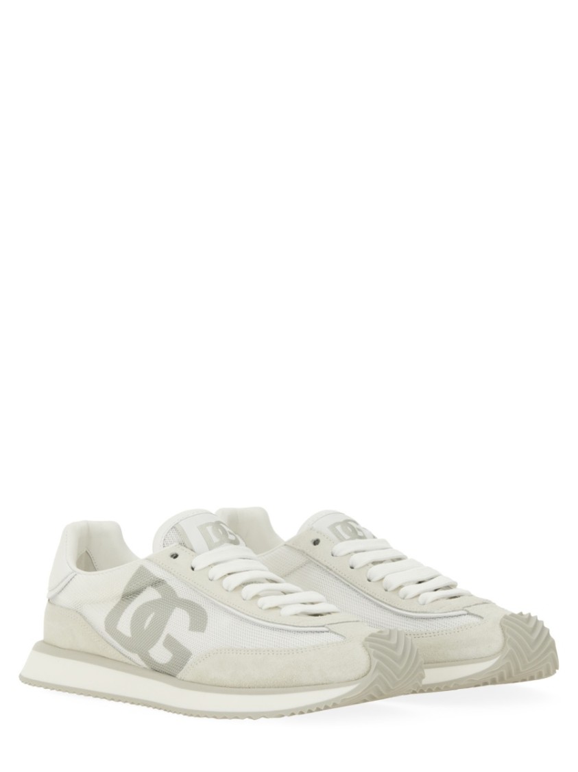 Shop Dolce & Gabbana "dg Cushion" Sneaker In White
