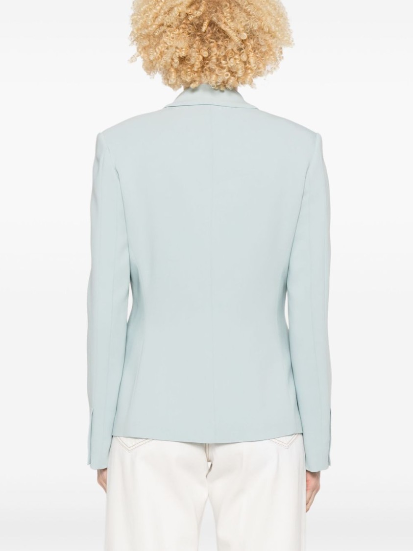 Pinko Tailored Jacket With Flap Pockets And Shoulder Pads
