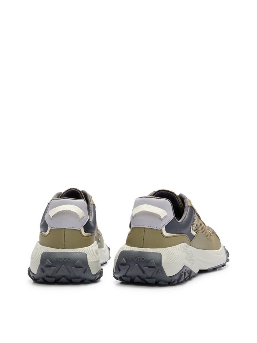 Hugo Boss Go1st Low Top Sneakers In Gray