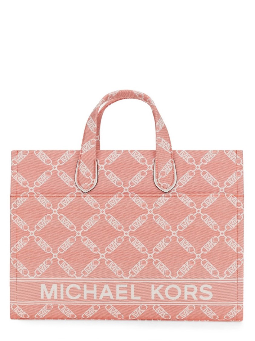 Michael Michael Kors Gigi Large Tote Bag In Pink