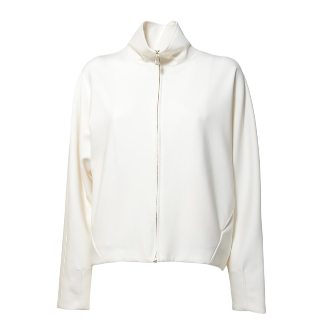 Shop Max Mara White Plava Cocoon Jacket