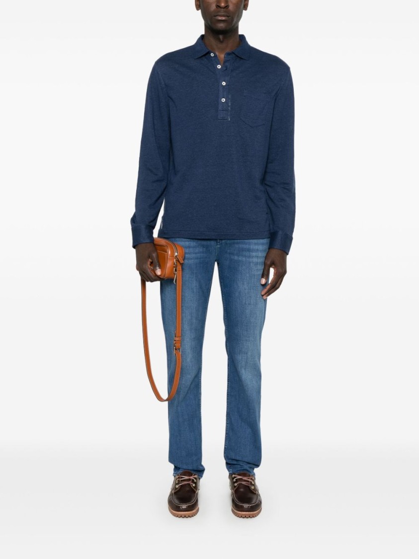 Shop 7 For All Mankind Classic Indigo Blue Denim Jeans