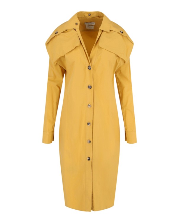 オールインワン・サロペット Bottega Veneta Fitted Shirt Dress With Collared Neckline And Bottega Veneta Fitted Shirt Dress With Collared Neckline And