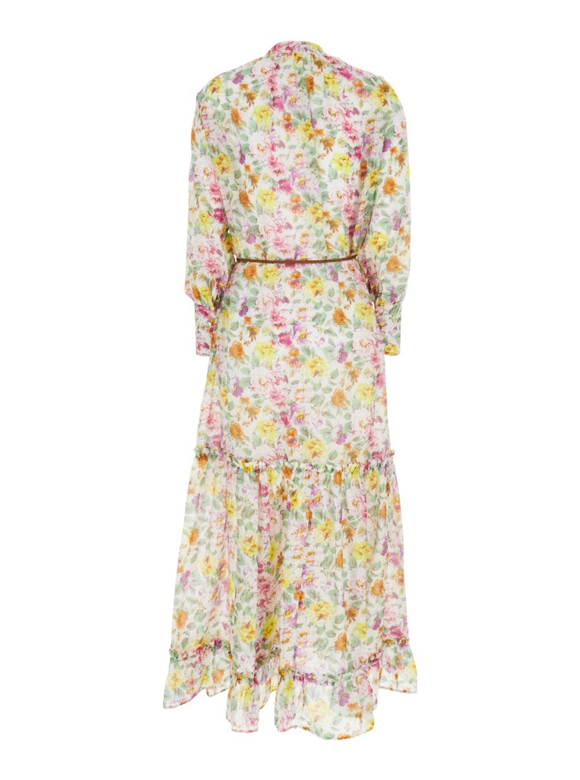 Shop Anjuna Flowing Lee Kaftan In Multicolor