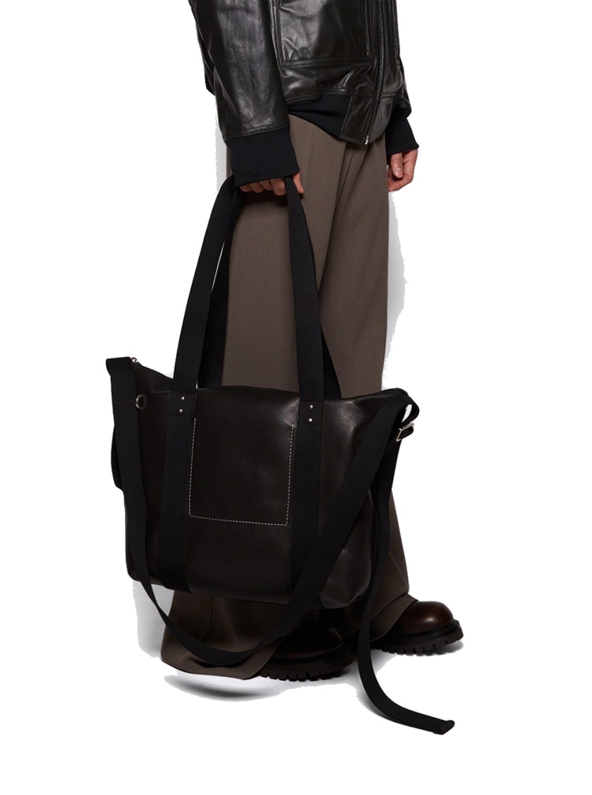 Rick Owens Trolley Bag Black In Black