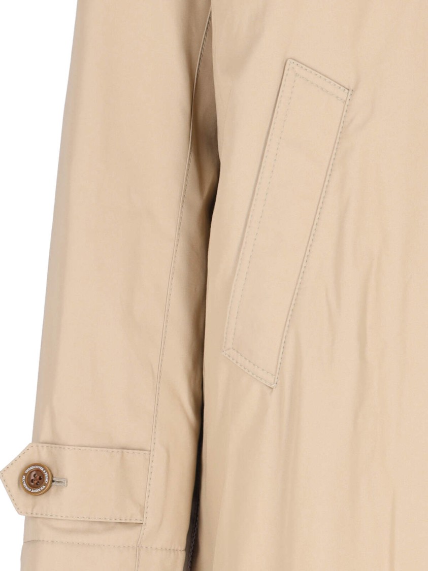 Undercover X Fragment Design Cotton Trench Coat In Red