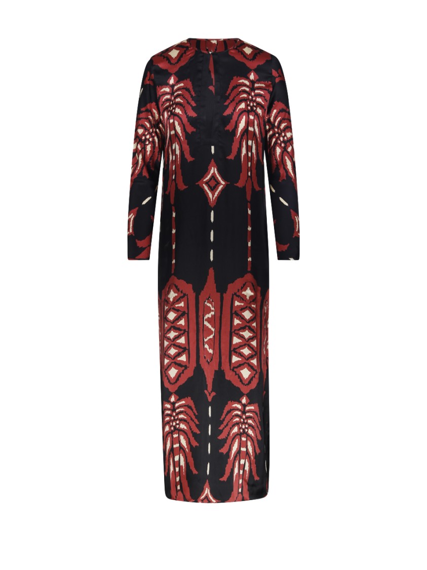 Shop Johanna Ortiz Relics Of Wisdom Tunic Dress In Black