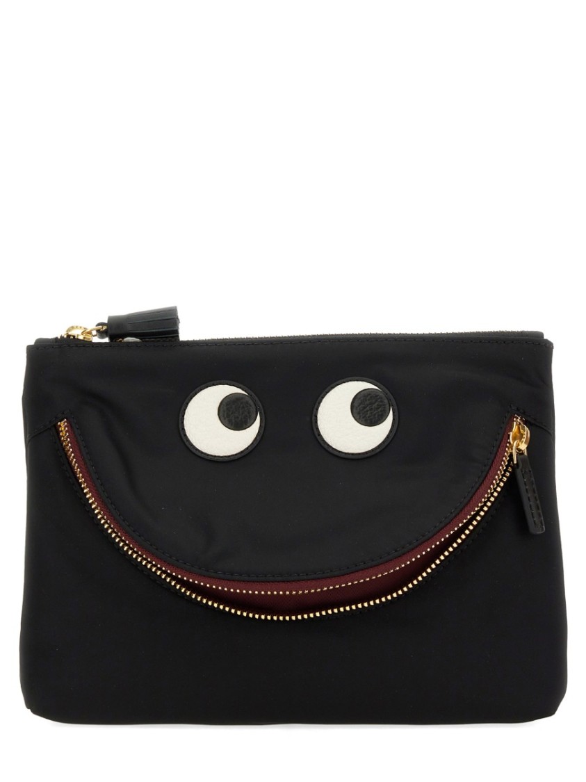 Shop Anya Hindmarch "happy Eyes" Pouch