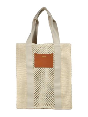 トートバッグ Isabel Marant Aruba Small Beige Raffia Handbag Beige Small Aruba Tote | Isabel Marant
