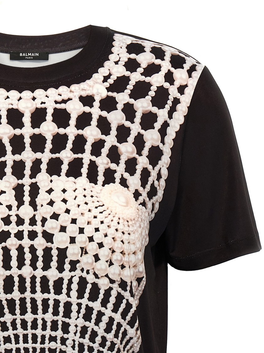 Balmain Women Trompe L'oeil T-shirt