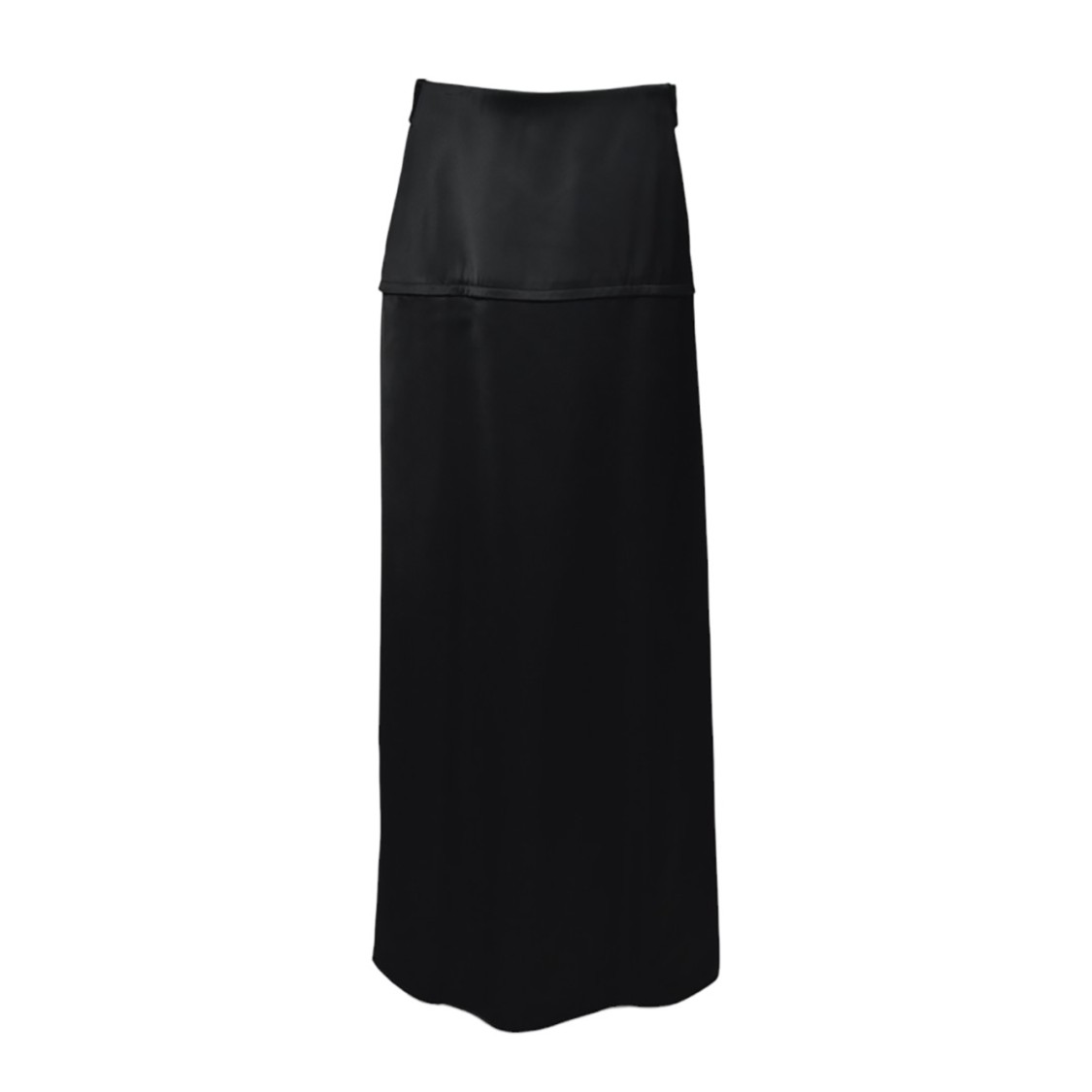 Jil Sander Floor-length Straight Skirt In Black