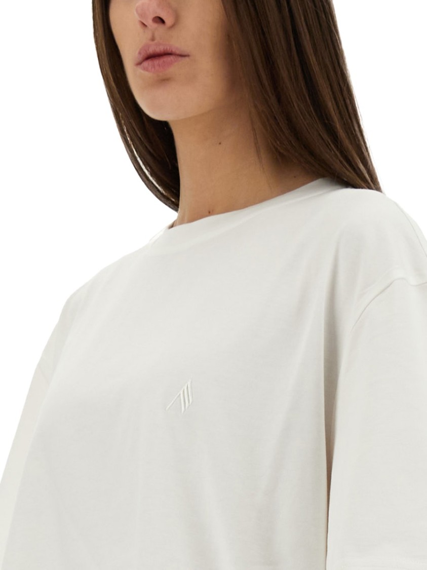 Attico Short-sleeved T-shirt In White