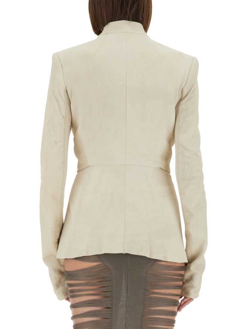 Rick Owens Wrap Design Ls Strutter With Customizable Fit In Grey