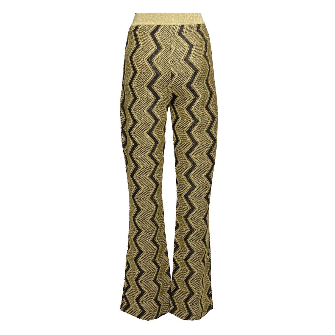 パンツ Missoni Gold Lame Chevron Viscose Flare Pants Missoni Gold Lamé Chevron Viscose Flare Pants | THE LIST