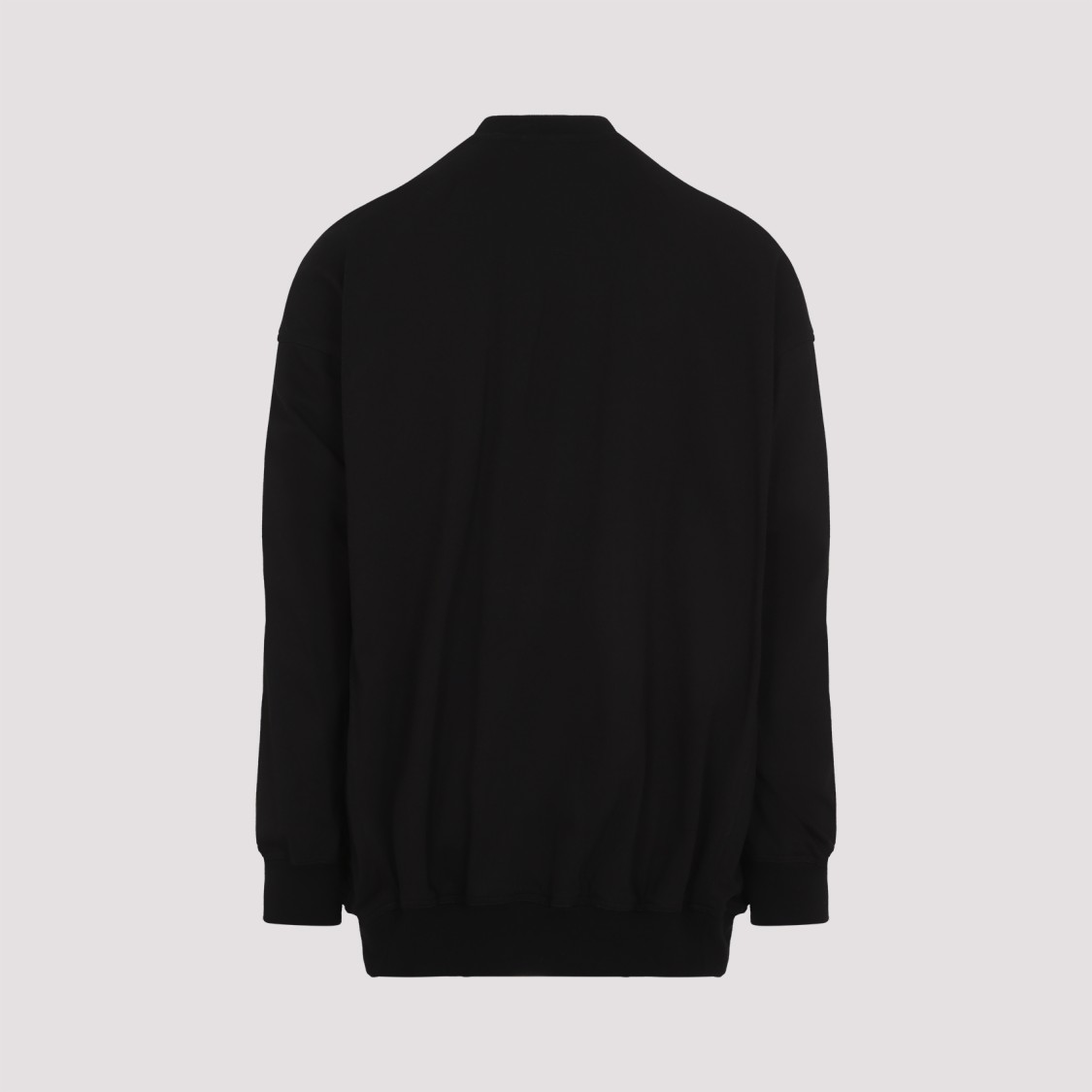 Rick Owens Jumbo Peter Flight Distressed Cotton Jacket In Black
