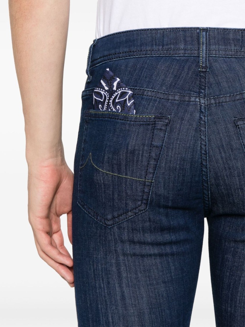 Jacob Cohen Men's Pants In Blue