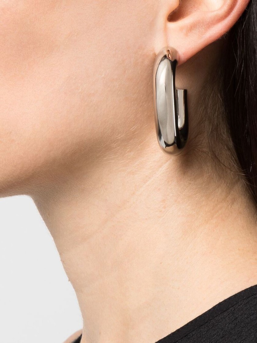 Rabanne Xl Link Hoop Earrings