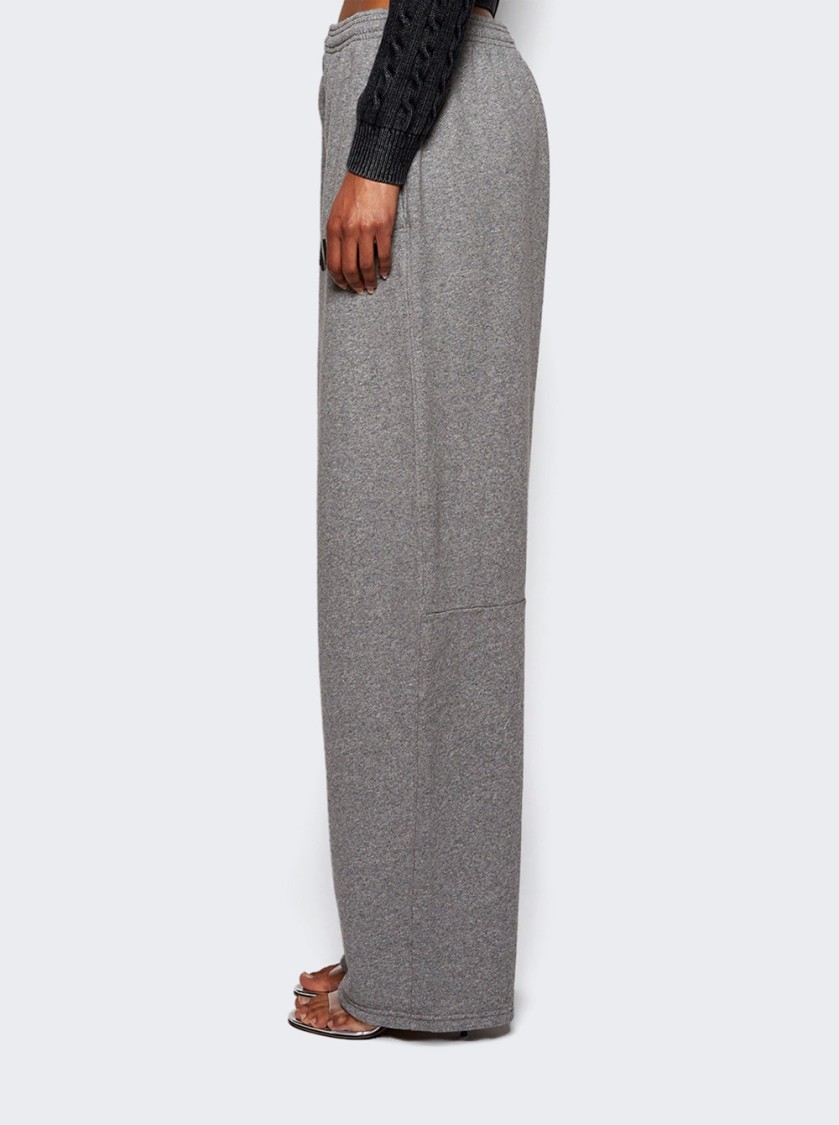 Alexander Wang T T By Alexander Wang Graphic Articulated Leg Sweatpant - Dark Heather Grey