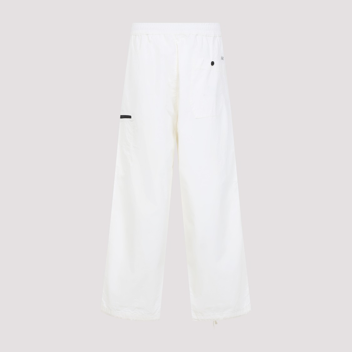 C.p. Company C.p.company Microreps Boxy Cargo Pants In White