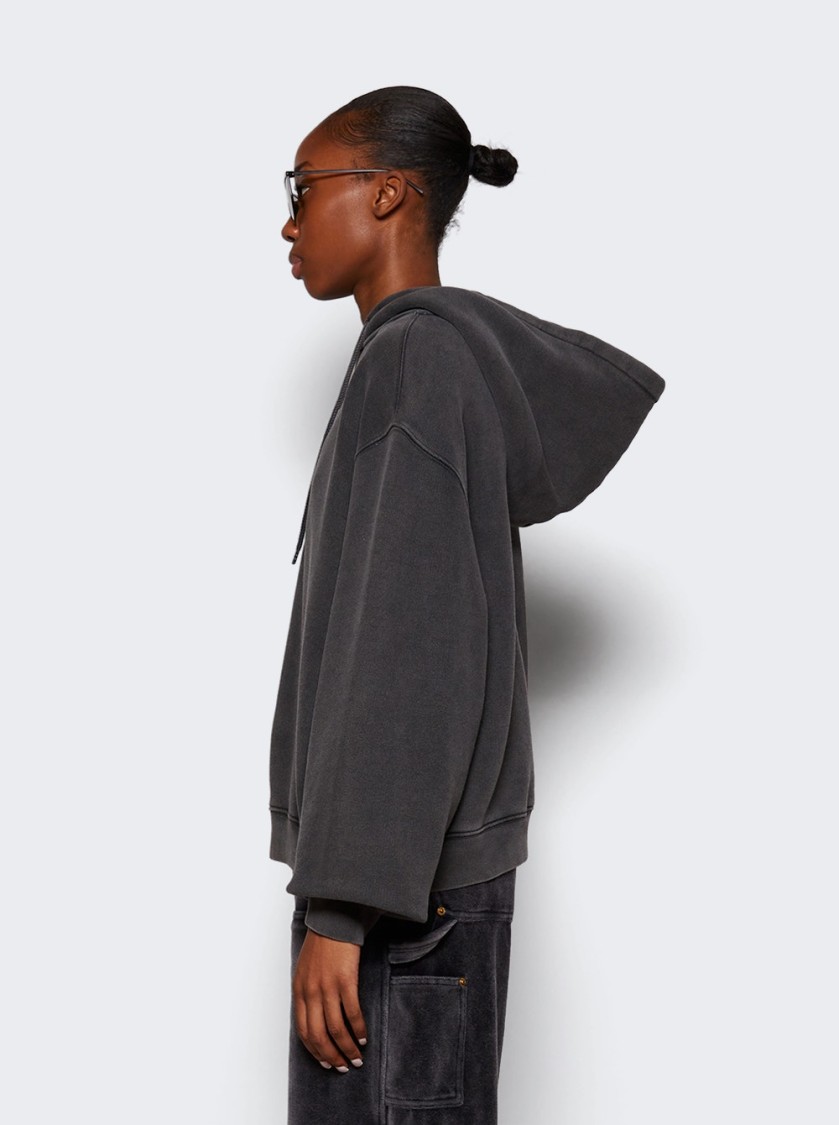 Alexander Wang T T By Alexander Wang Blade Logo Hoodie Washed Cedar