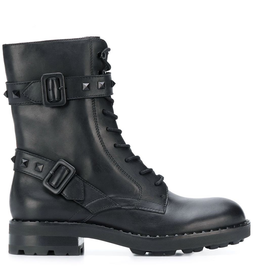 Ash Witch Bis Biker Boots In Black