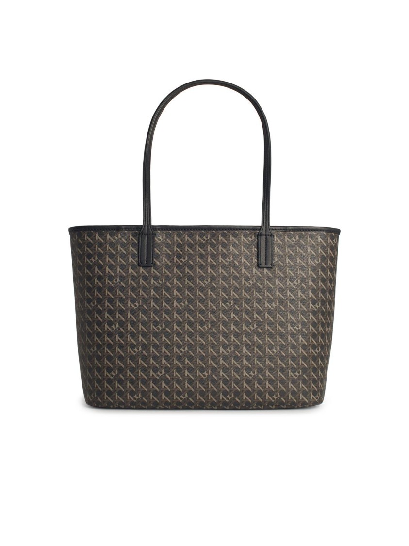 Tory Burch Small Coated Cotton Zip Tote Bag