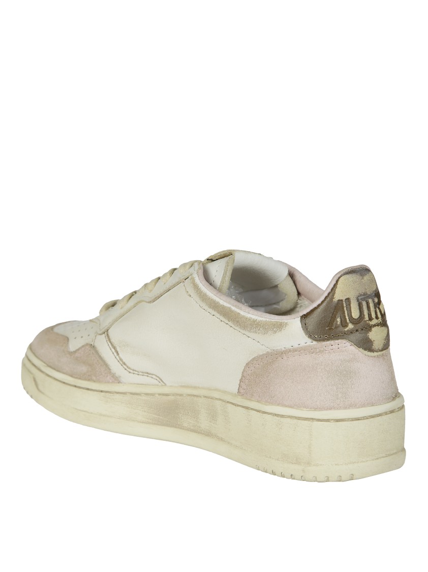 Autry Sup Vint Low Sneakers In Neutral