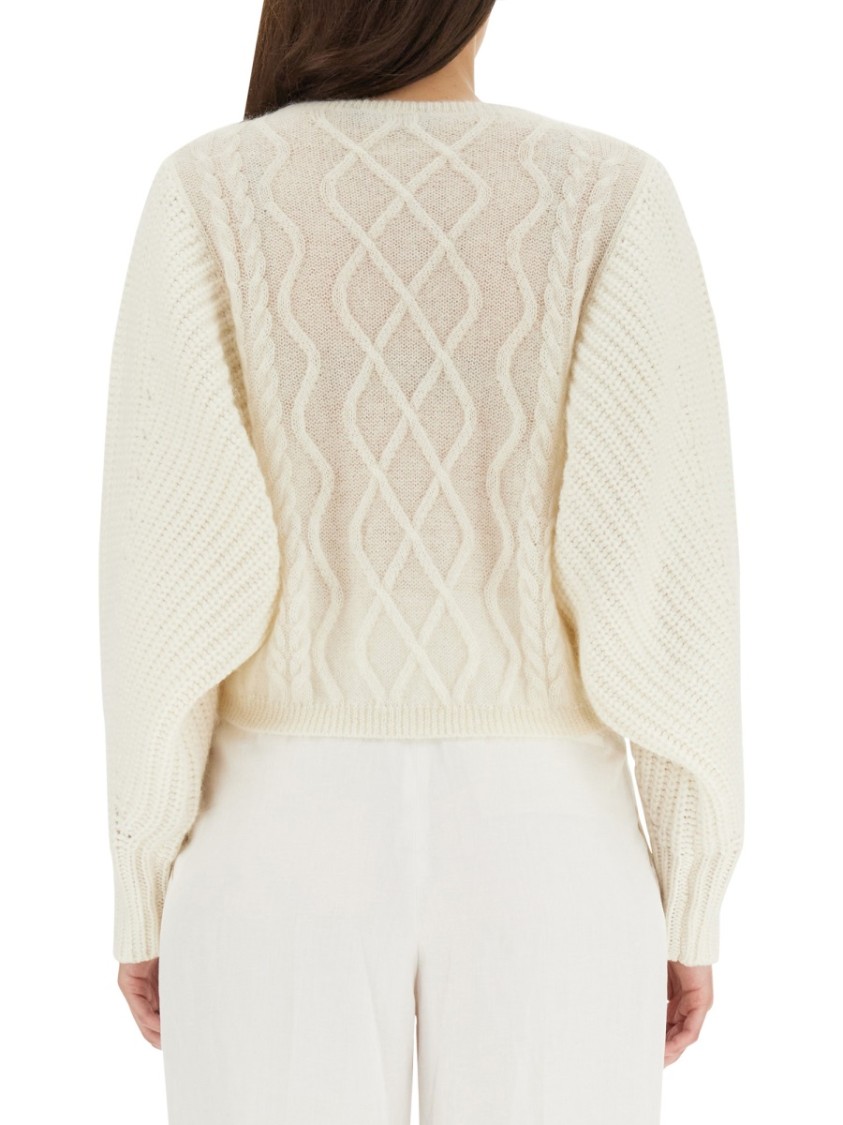 Shop Fabiana Filippi Textured Knit Sweater
