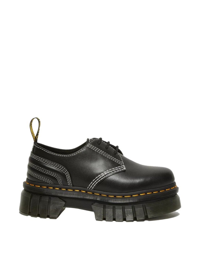 Dr. Martens' Dr. Martens Audrick 3i Quilted Platform Shoes In Black