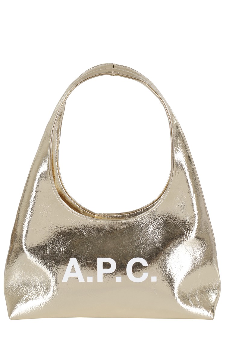 Apc A.p.c. Baby Ninon Shoulder Bag In Gold