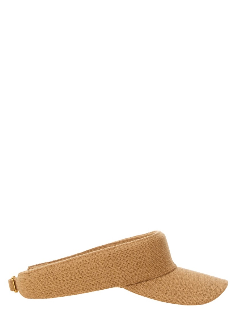 【関税込み】VALENTINO \"VLogo Signature\" Visor Valentino Garavani Vlogo Signature Visor (VALENTINO/サン