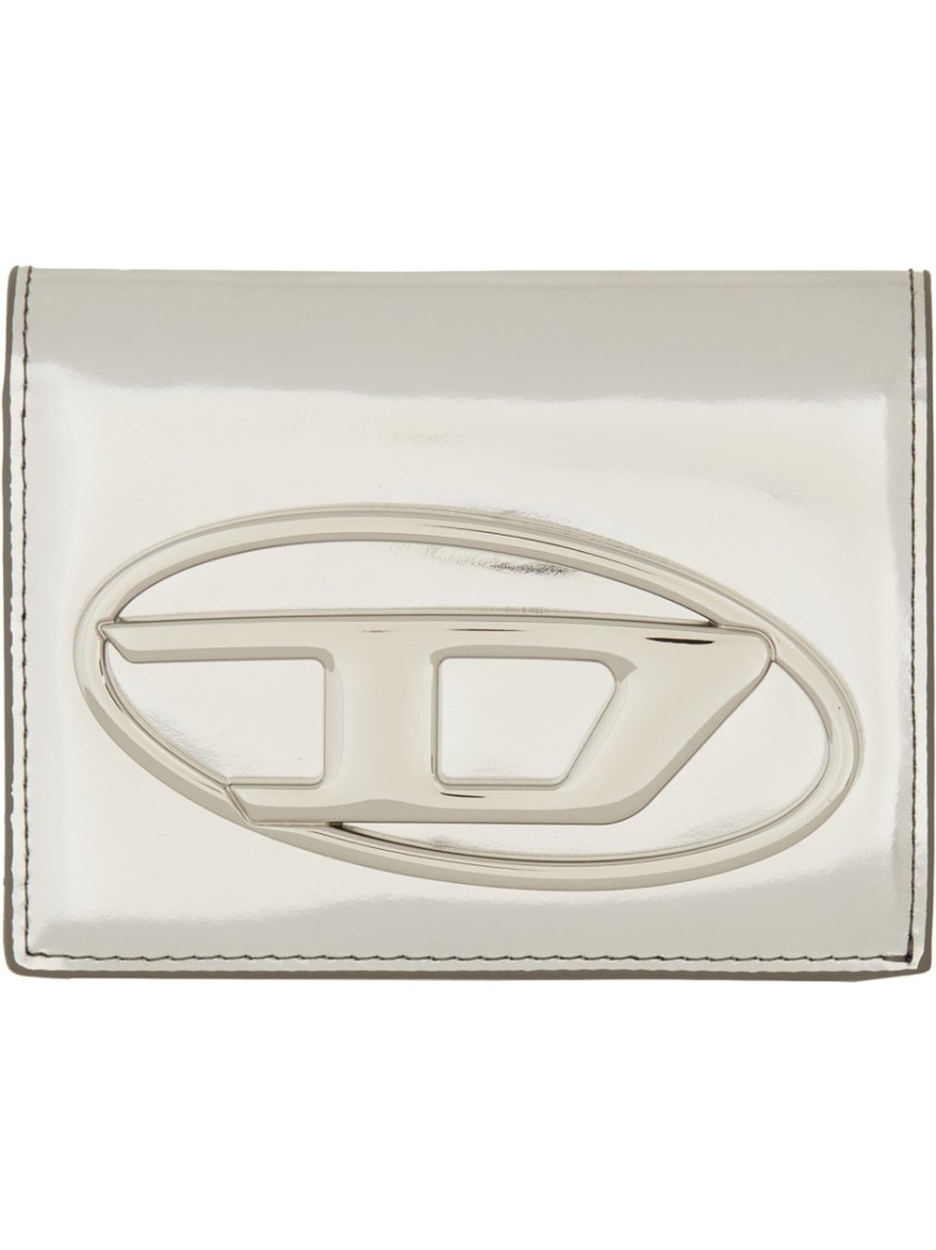 Diesel Trifold Wallet In White