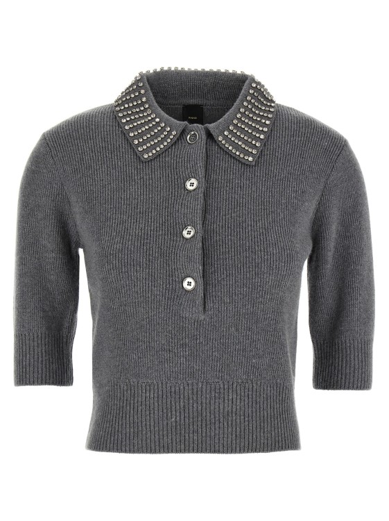 Pinko 'Emilia' Sweater in Grey | THE LIST