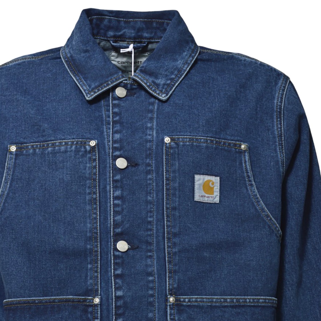 Carhartt Logo Double Front Denim Jacket