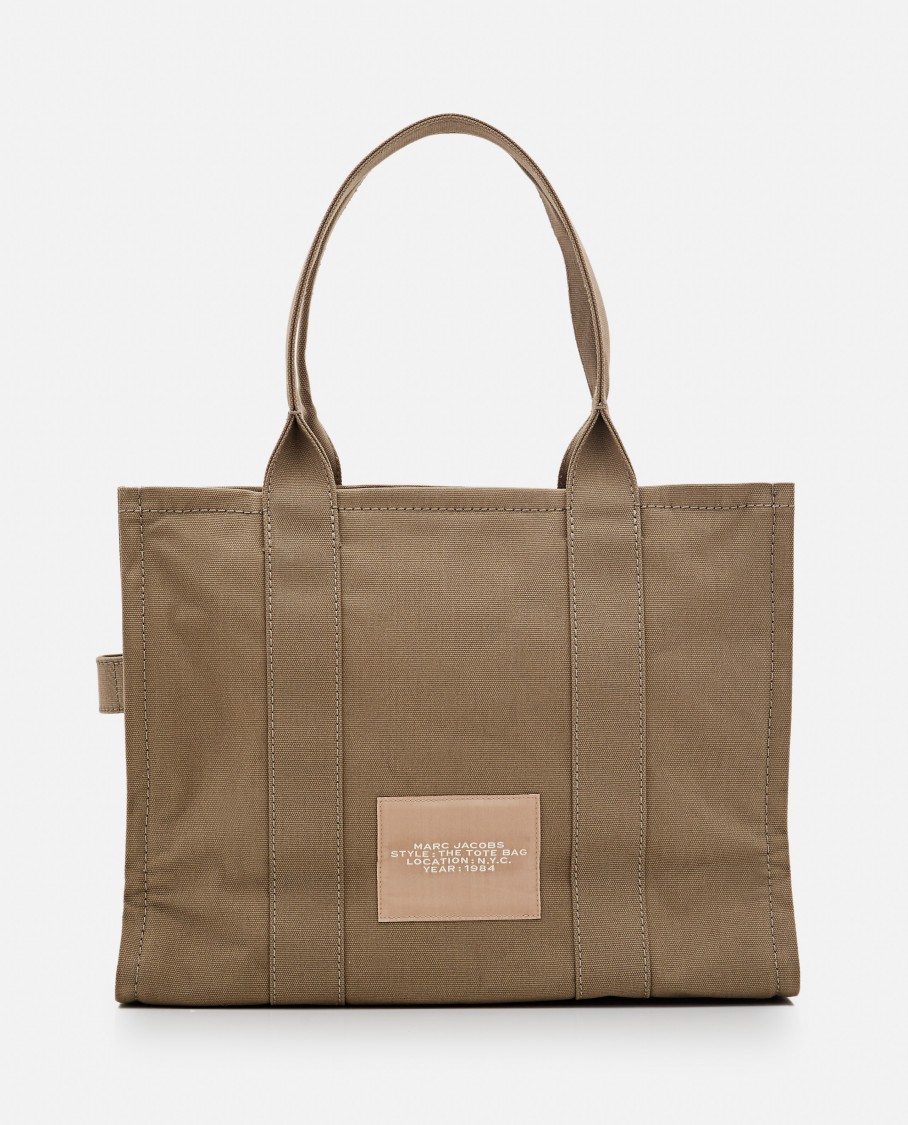 Marc Jacobs The Large Canvas Tote Bag In Green