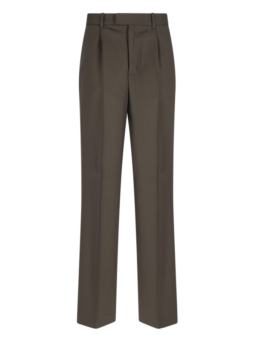 Shop Rohe Róhe Róhe Relaxed Trousers – Brown